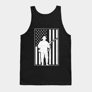 Hunter Hunting Flag Tank Top